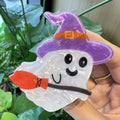 Spooky Sweet Ghost Hair Claw Clip