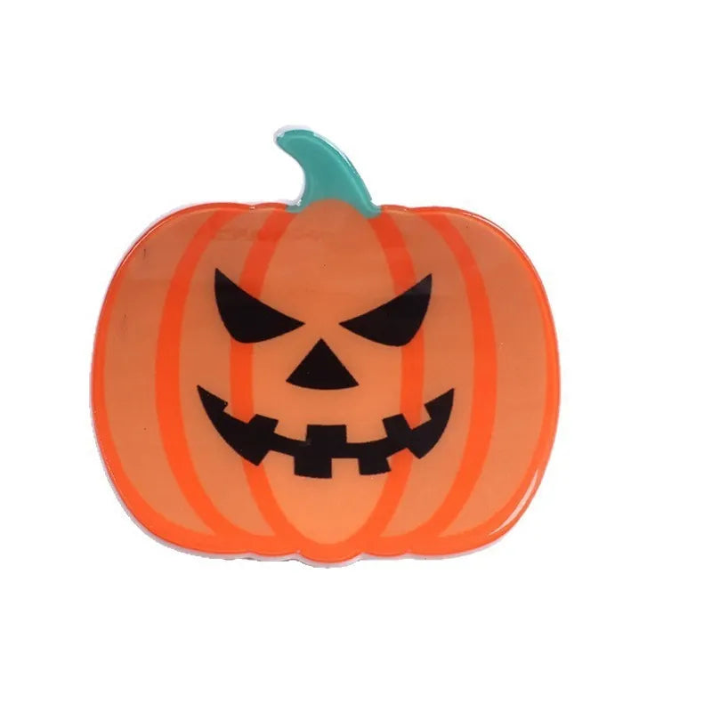 Jack-O’-Lantern Halloween Hair Claw Clip