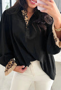 Leopard Luxe Blouse