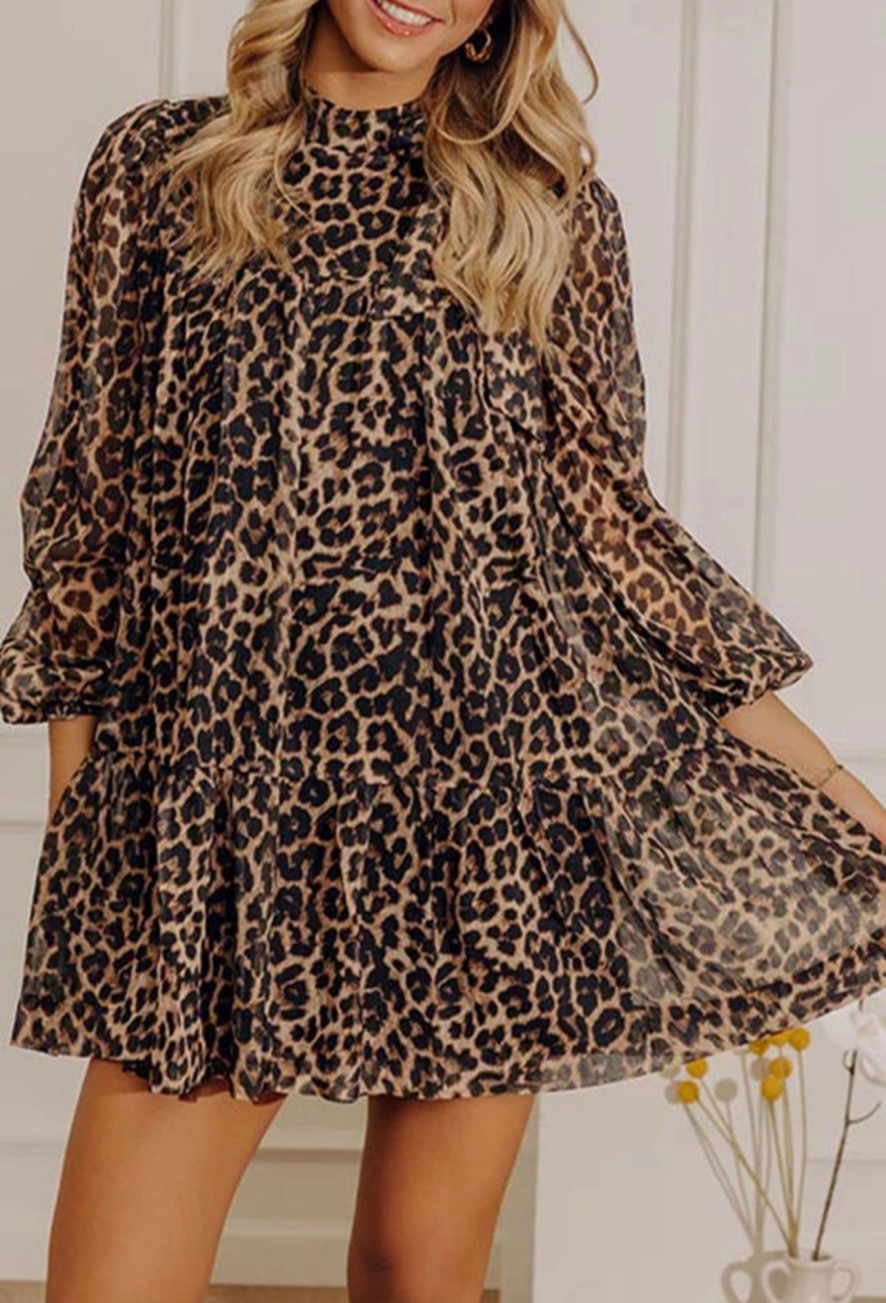 Wildly Chic Mini Dress