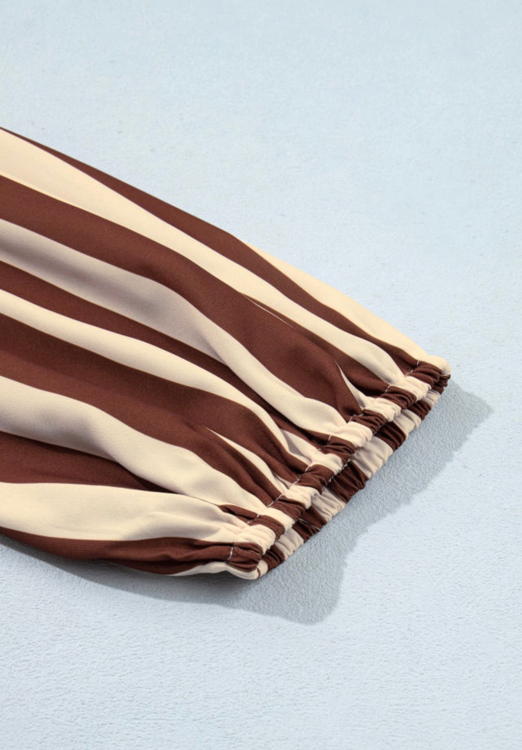 Cocoa Stripe Blouse