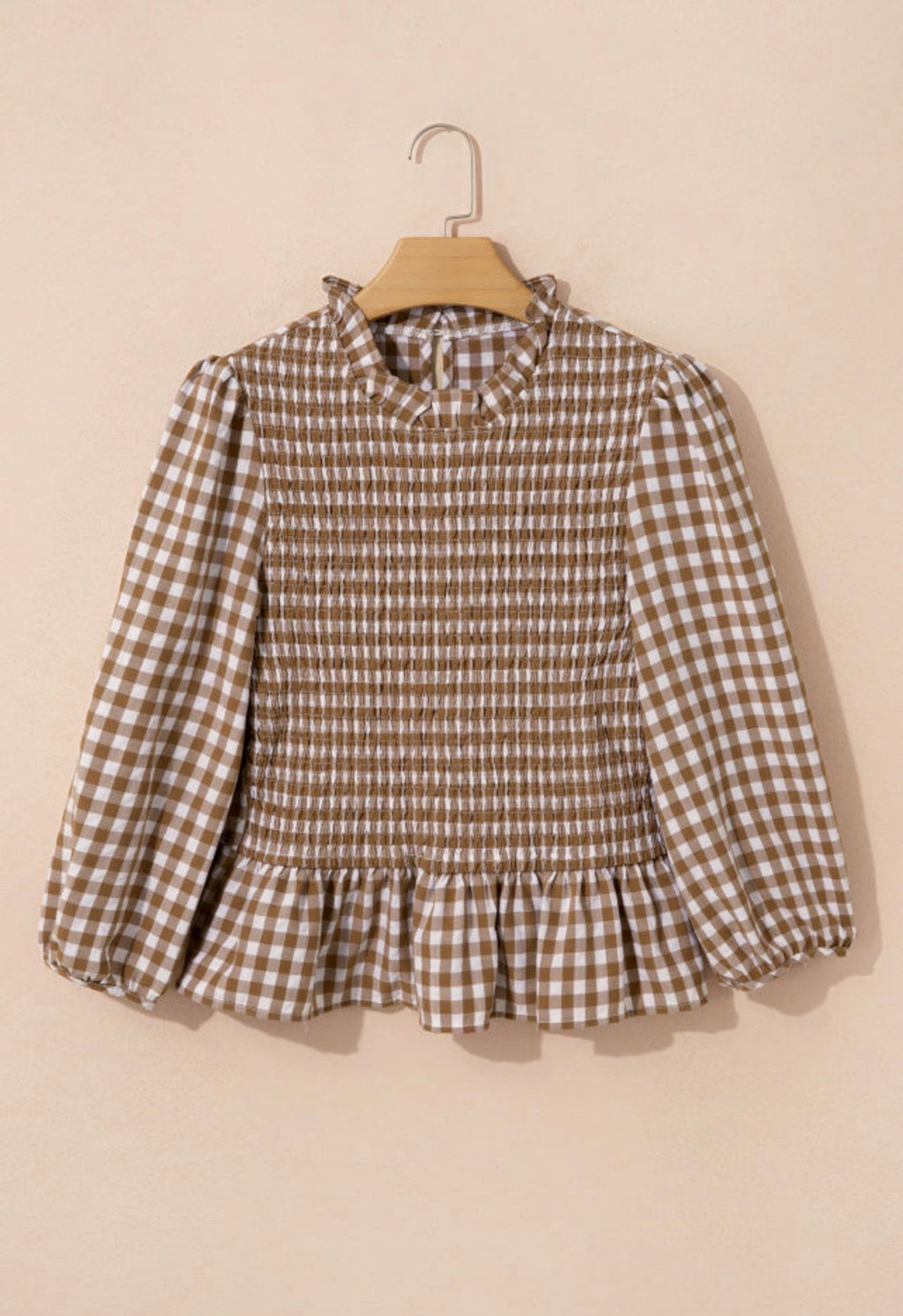 Plaid & Pretty Peplum
