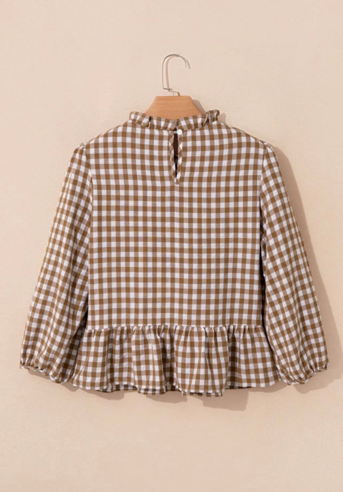 Plaid & Pretty Peplum