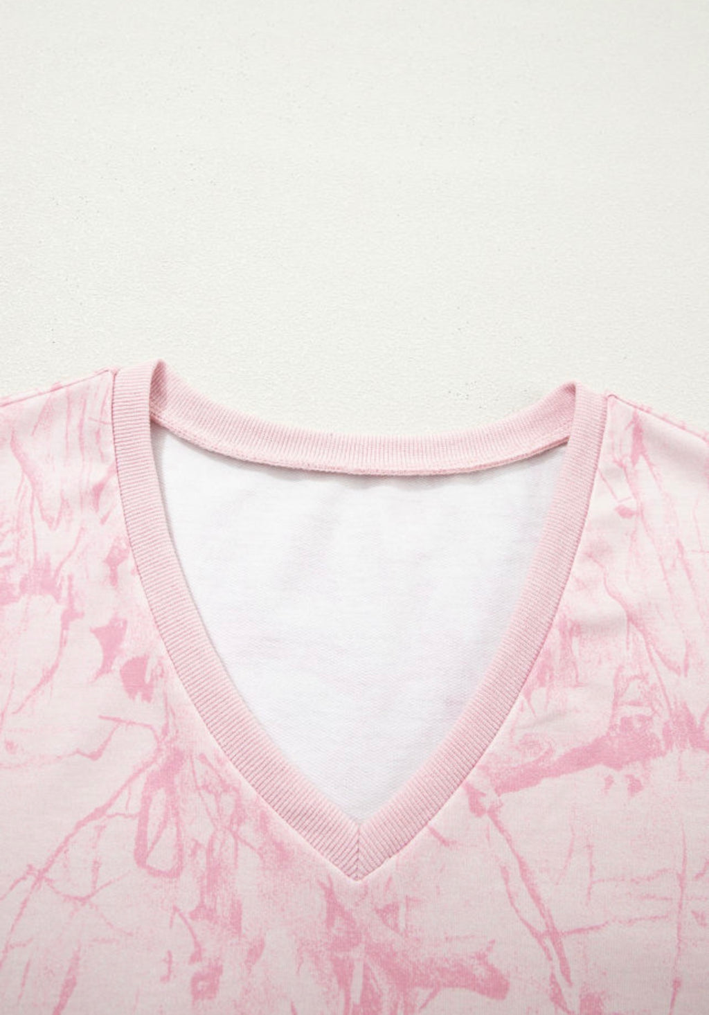 Pink Abstract Print 2-Piece Set