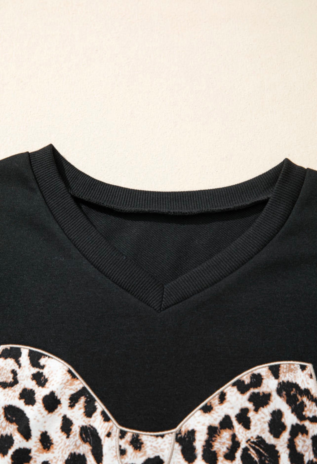 Leopard Bow Lounge Set