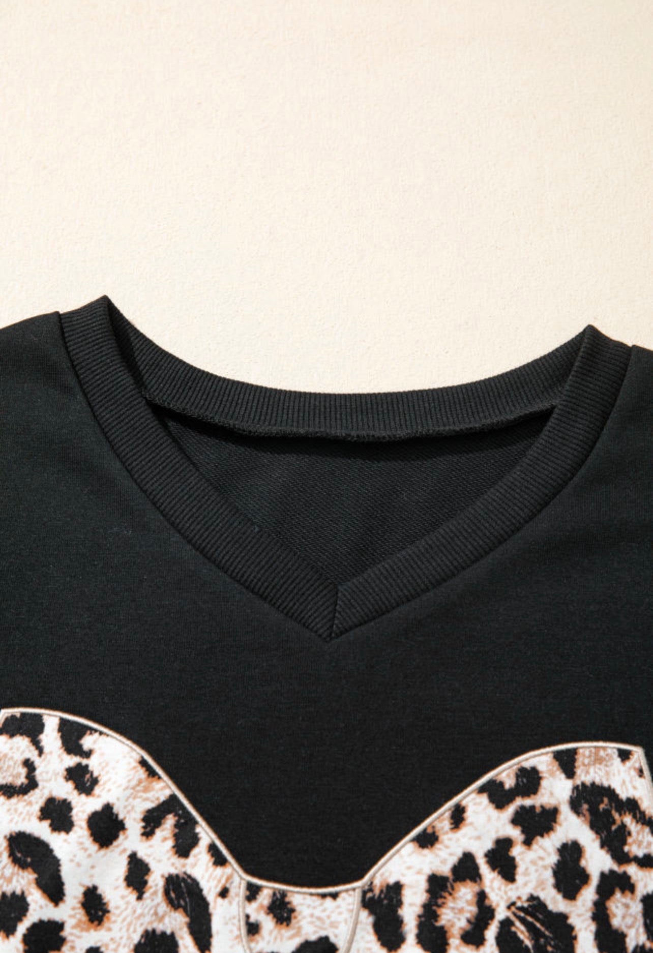 Leopard Bow Lounge Set