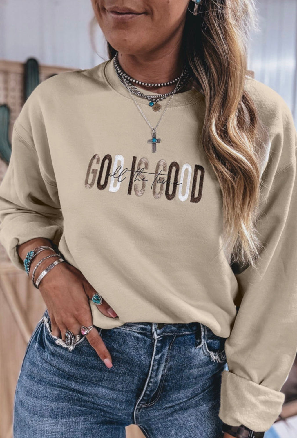 God Is Good Sweatshirt