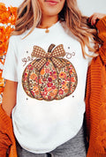 Floral Pumpkin Tee