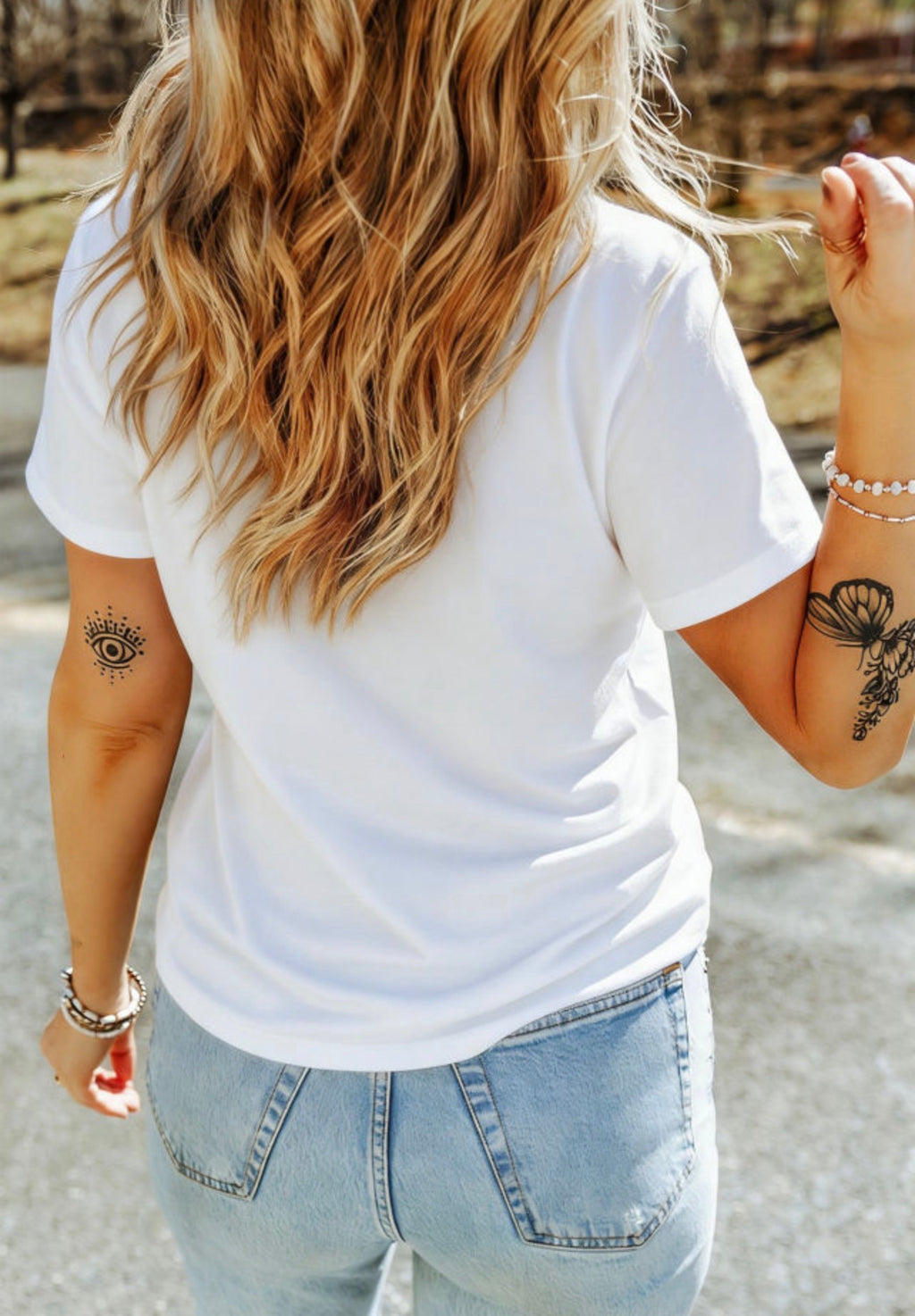 Floral Pumpkin Tee