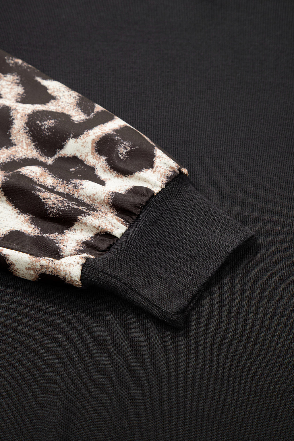 Leopard Puff Sleeve Top