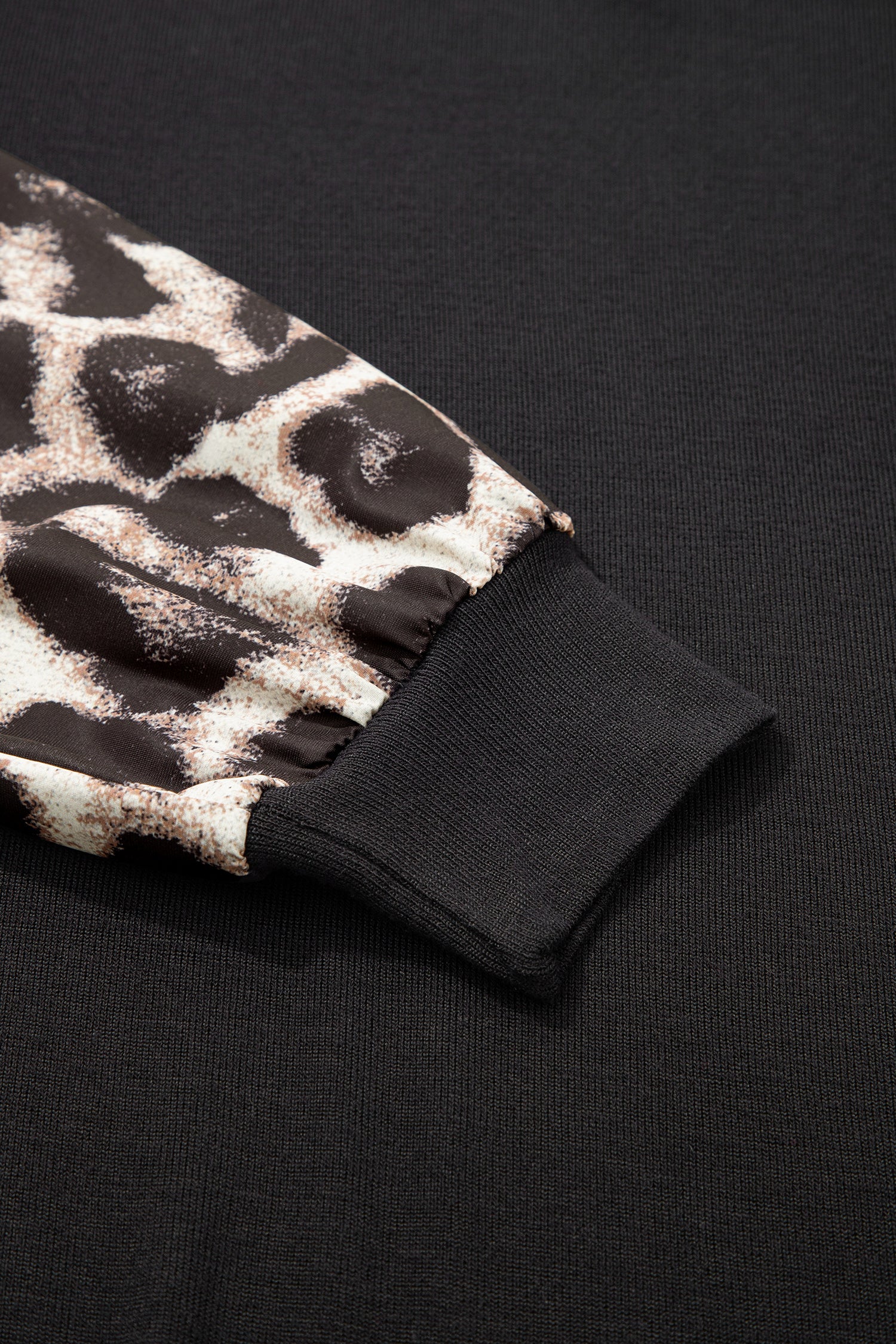 Leopard Puff Sleeve Top