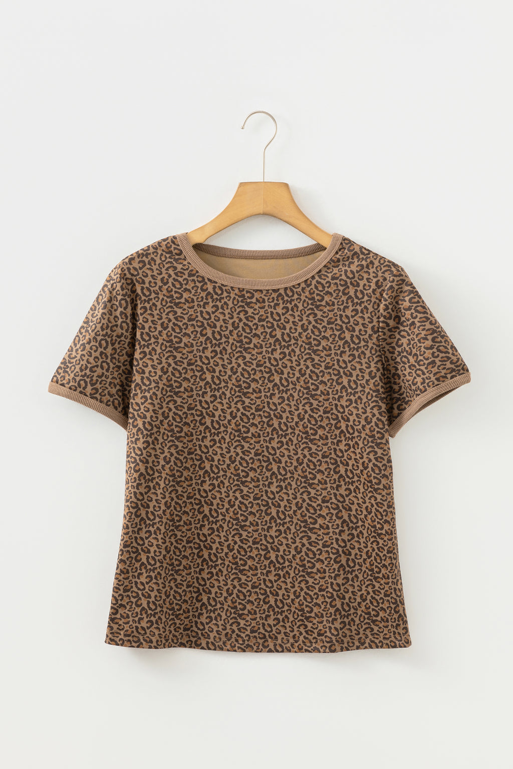 Everyday Leopard Crew Neck Tee