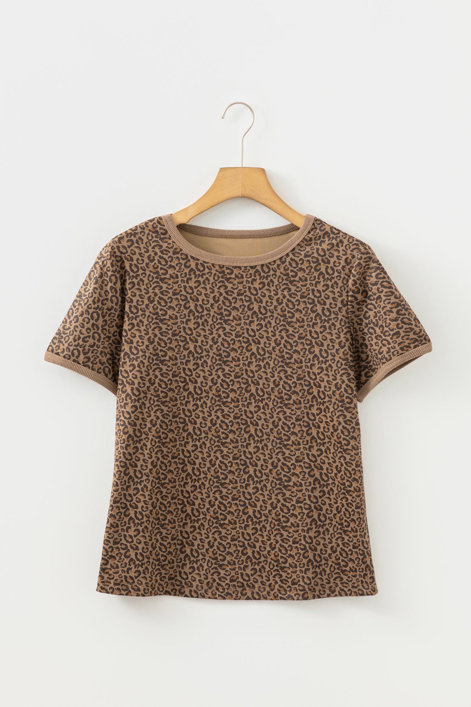 Everyday Leopard Crew Neck Tee
