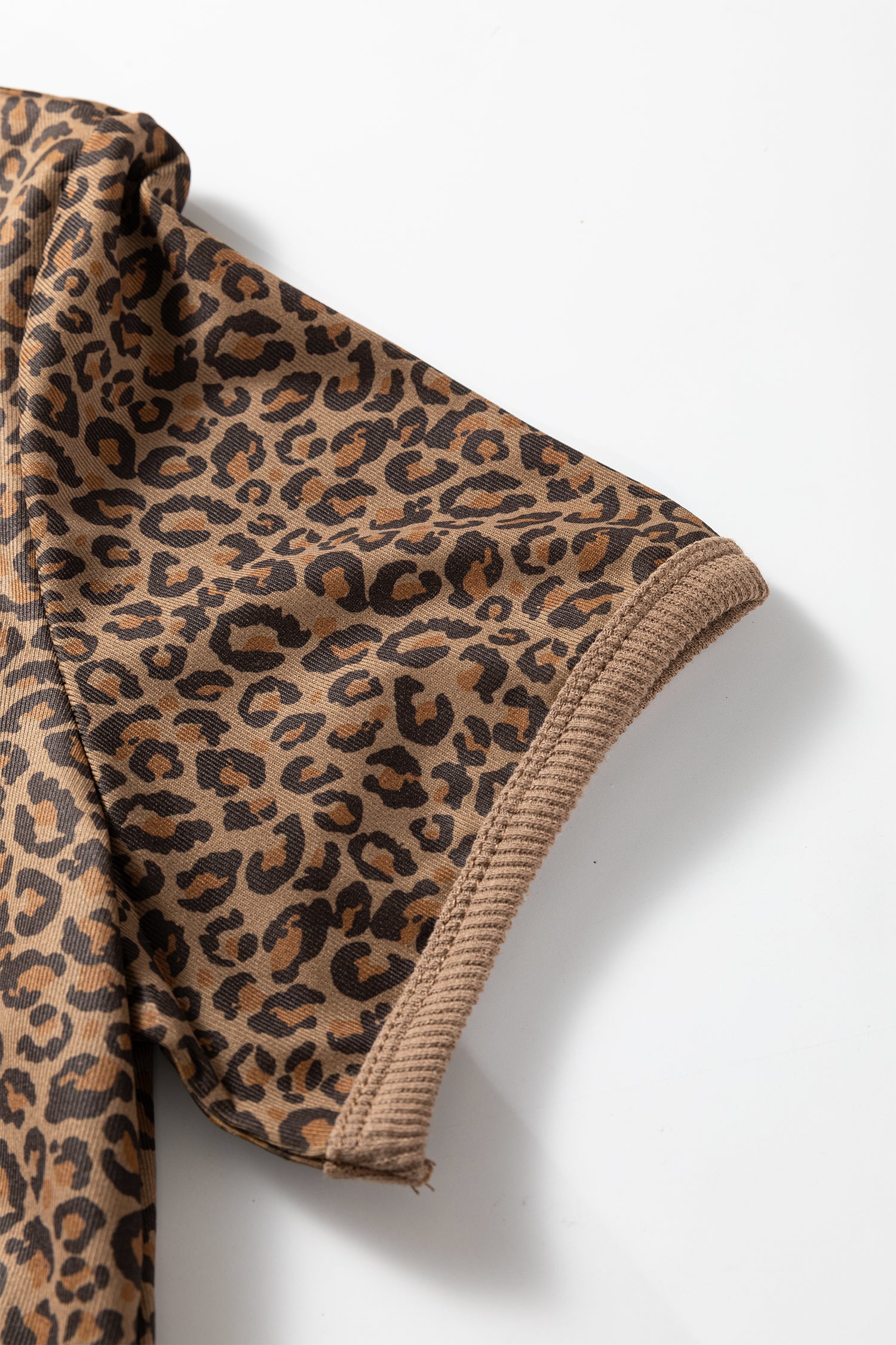 Everyday Leopard Crew Neck Tee