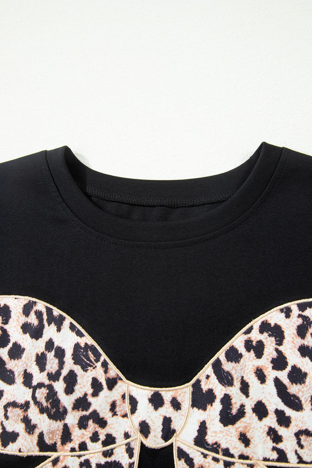 Leopard Bow Graphic Tee