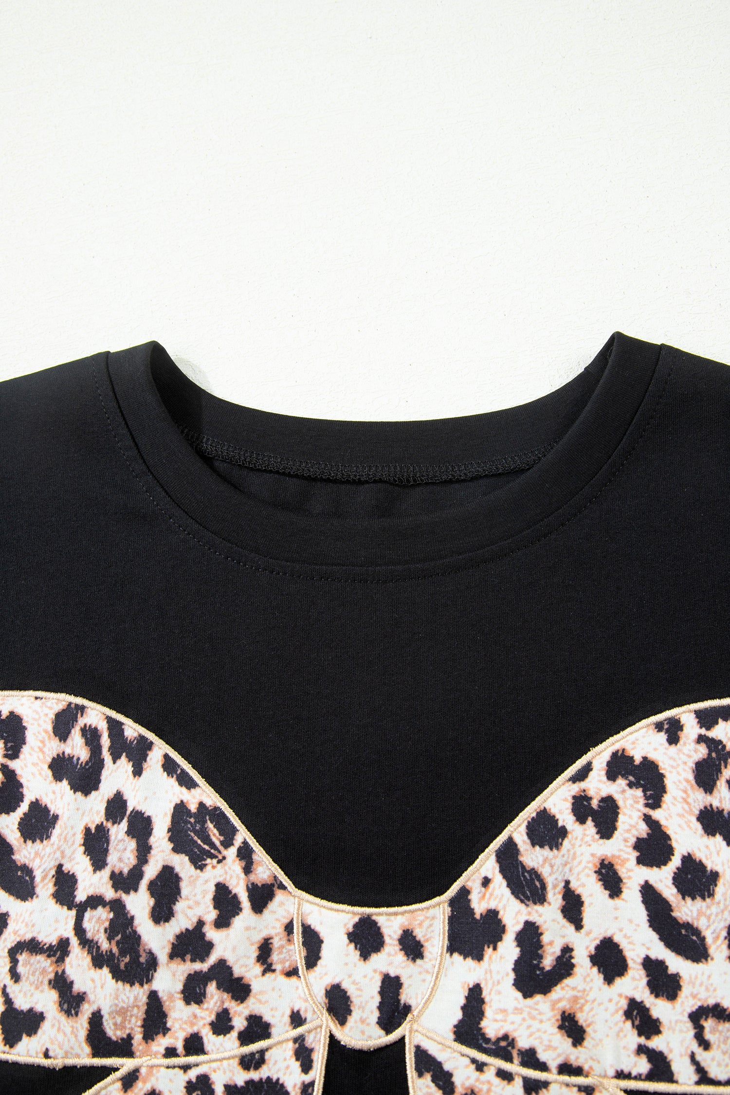 Leopard Bow Graphic Tee