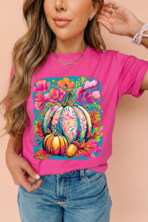Blooming Pumpkin Graphic Tee