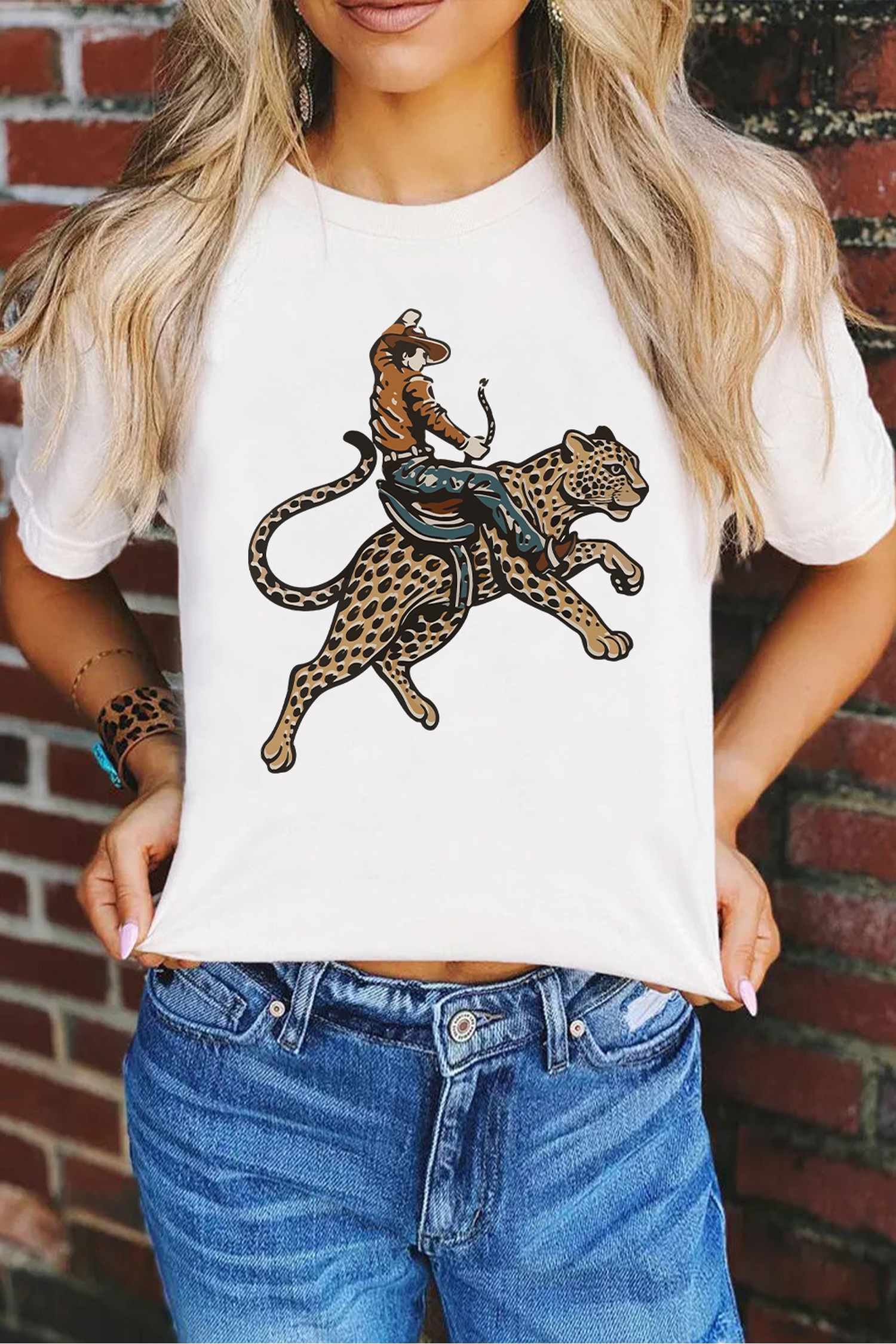 Wild West Cowboy Graphic Tee