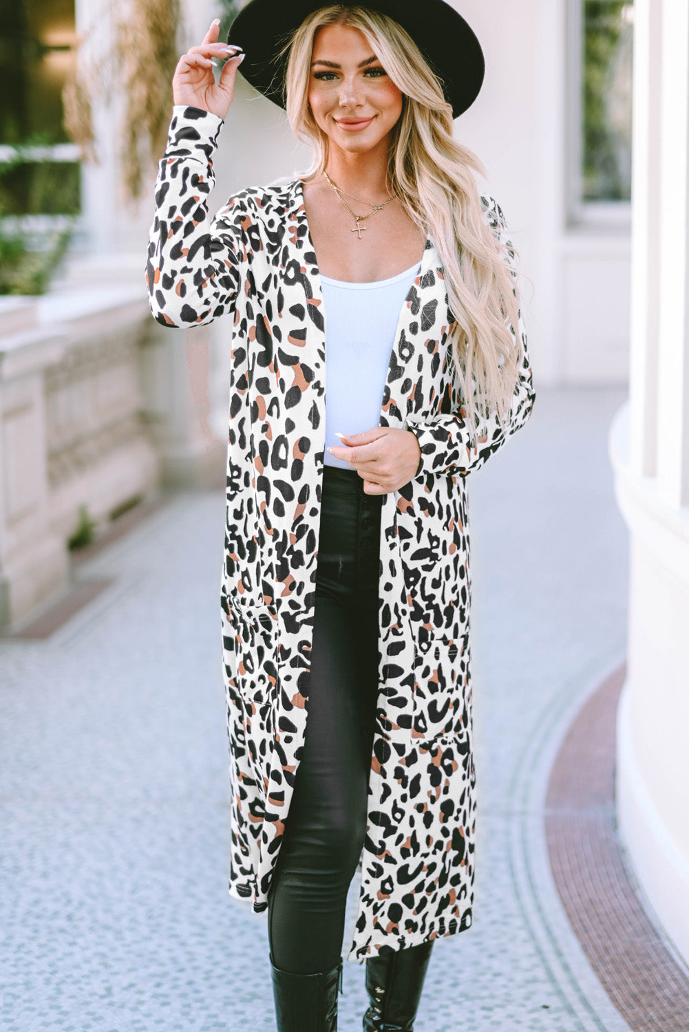Wild Side Leopard Duster Cardigan