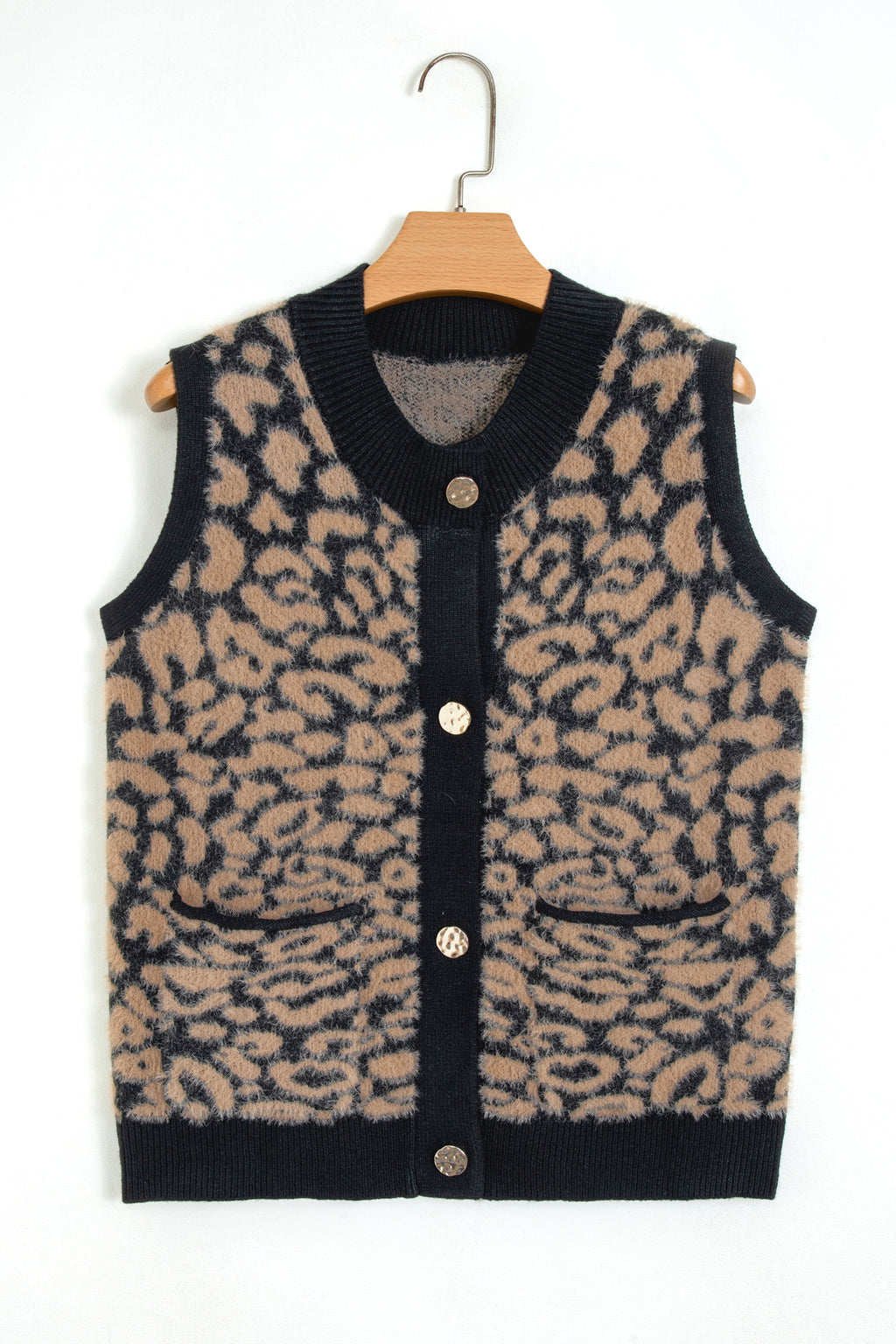 Wild Side Fuzzy Sweater Vest