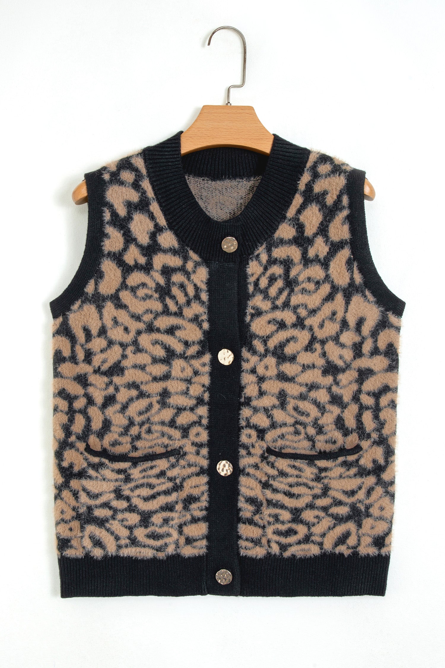 Wild Side Fuzzy Sweater Vest