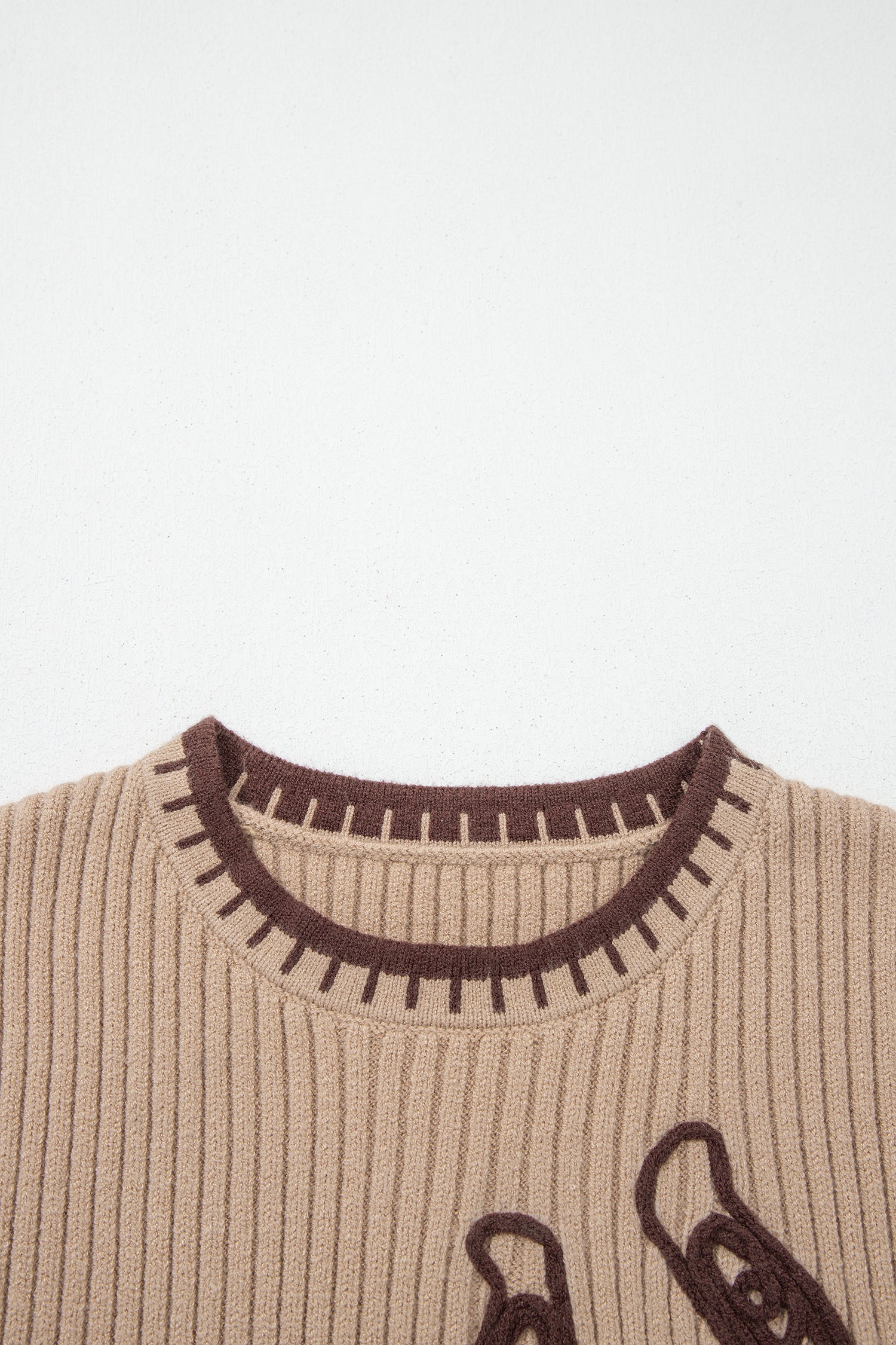 Lucky Charm Horseshoe Knit Sweater Vest
