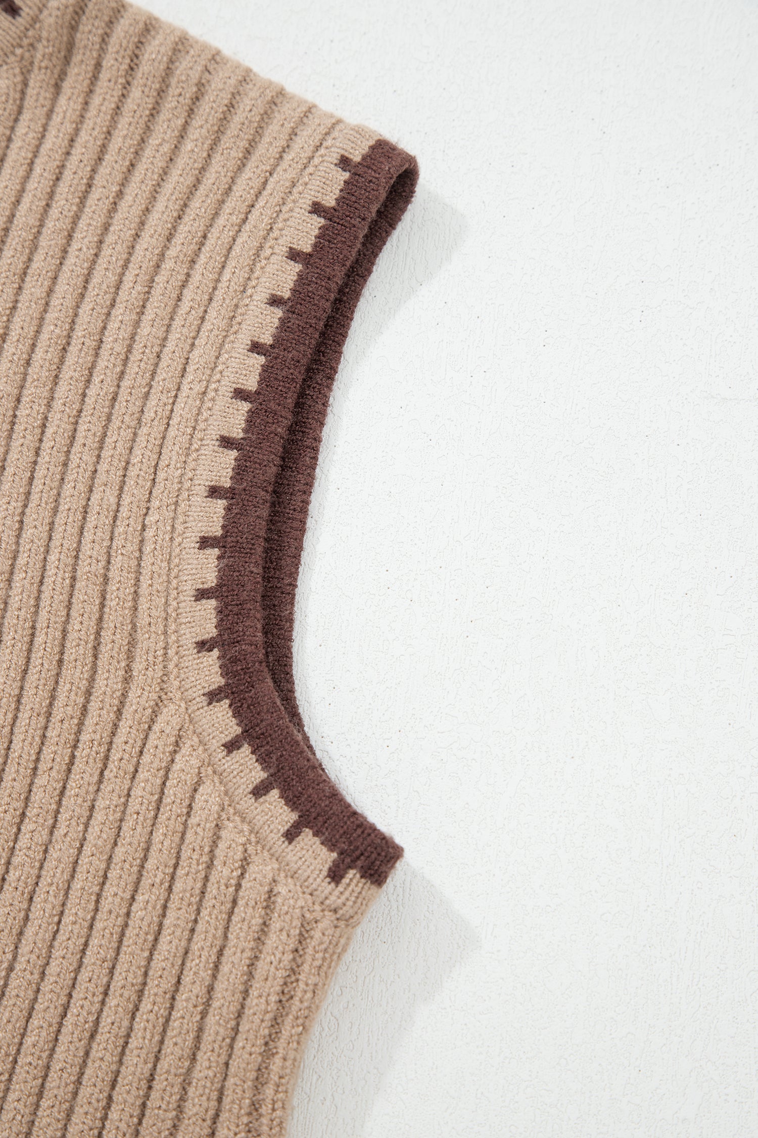 Lucky Charm Horseshoe Knit Sweater Vest