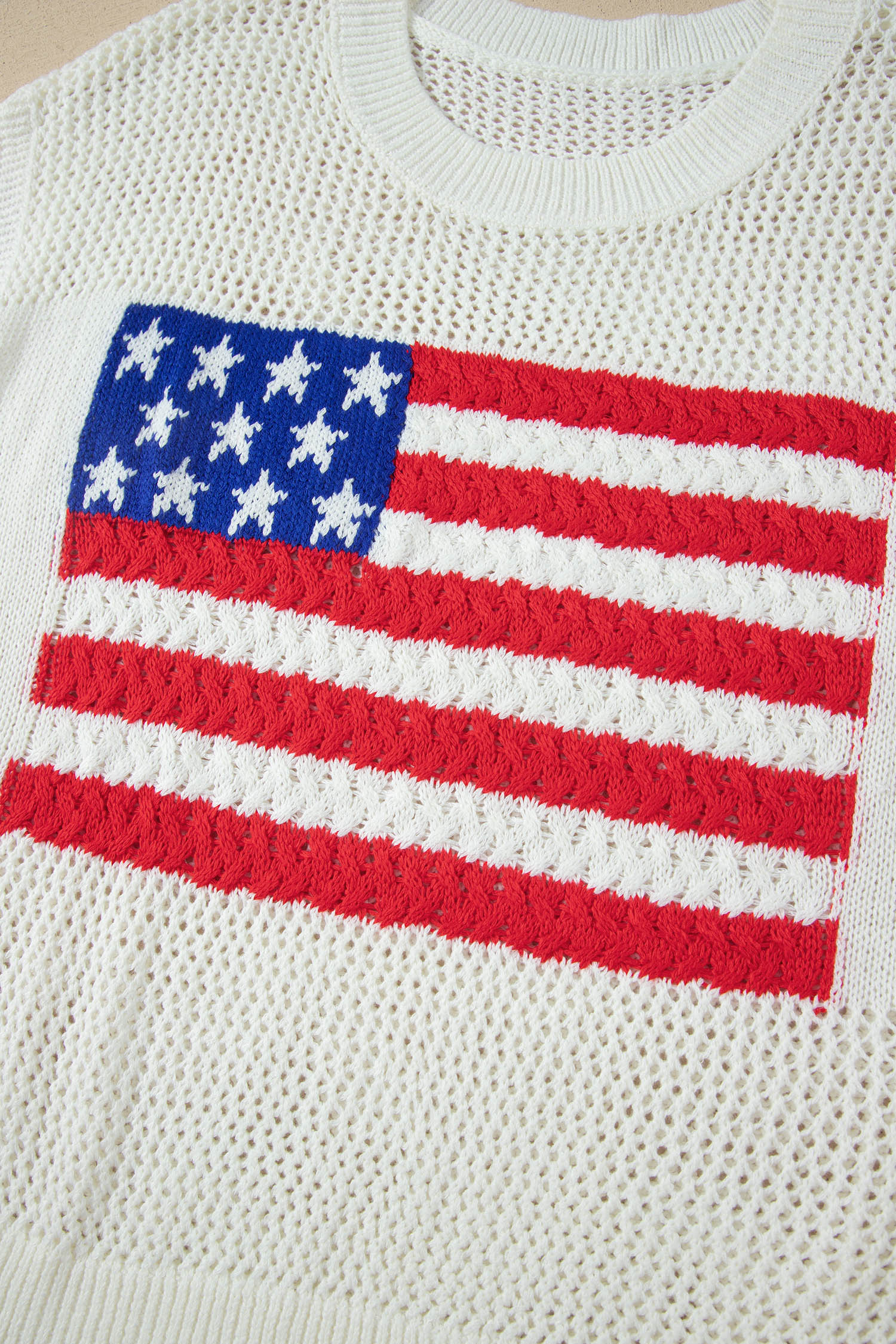 Stars, Stripes, and Style Sweater Vest