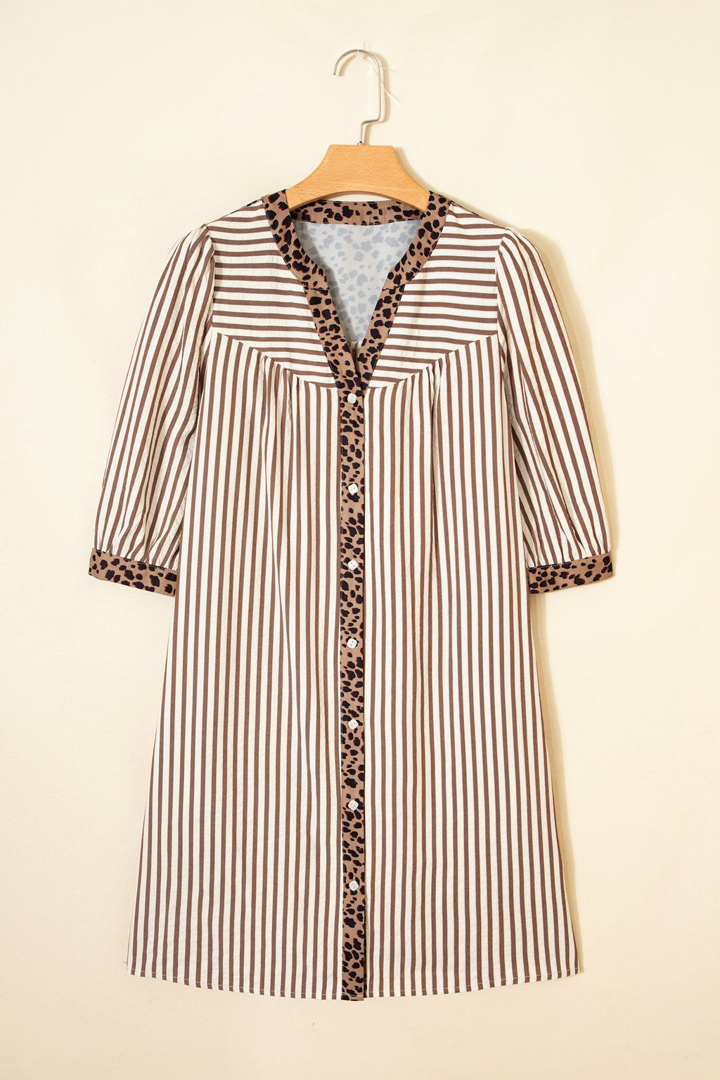 Wildly Chic Striped Pocket Midi Dress