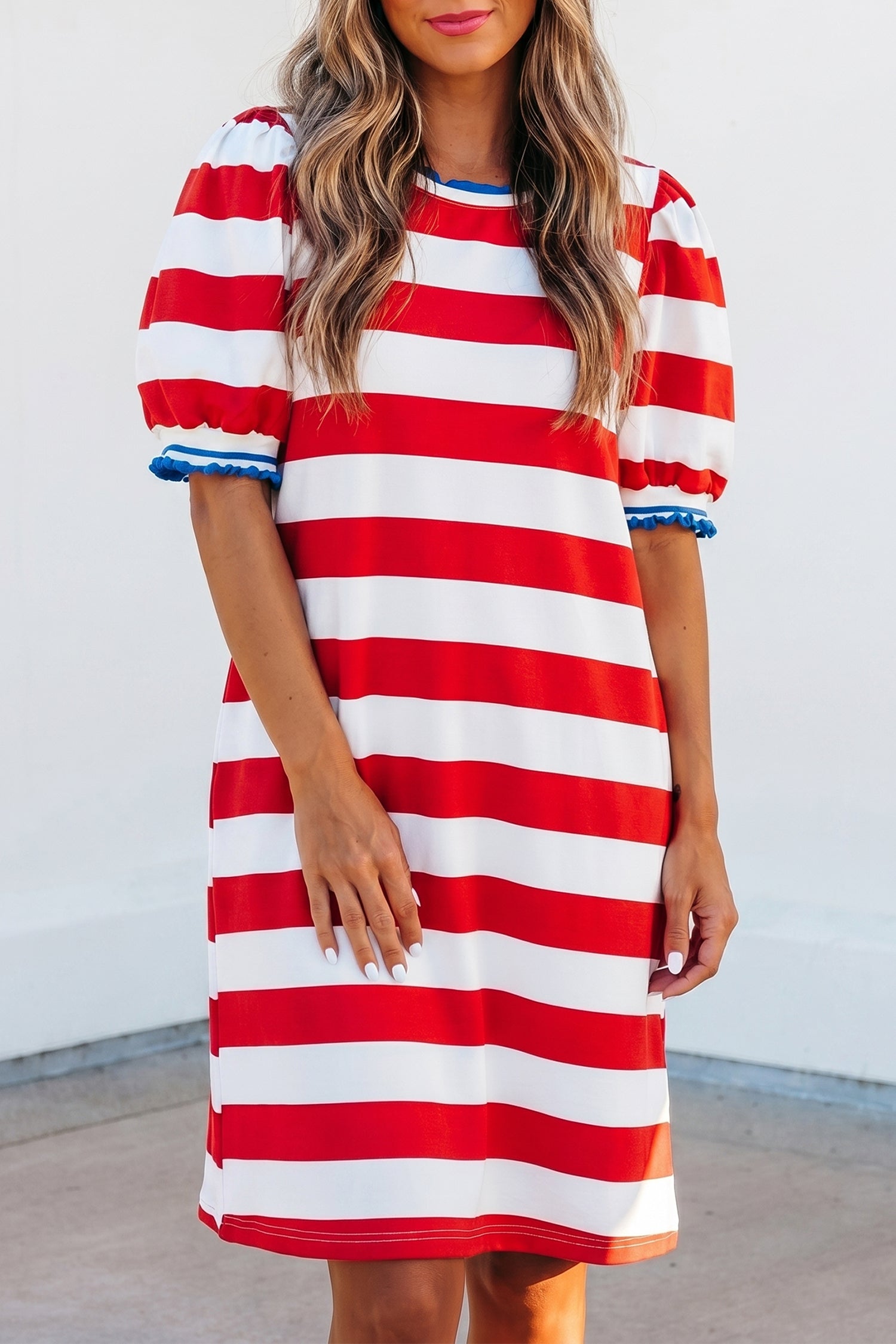 Storybook Stripe T-Shirt Dress