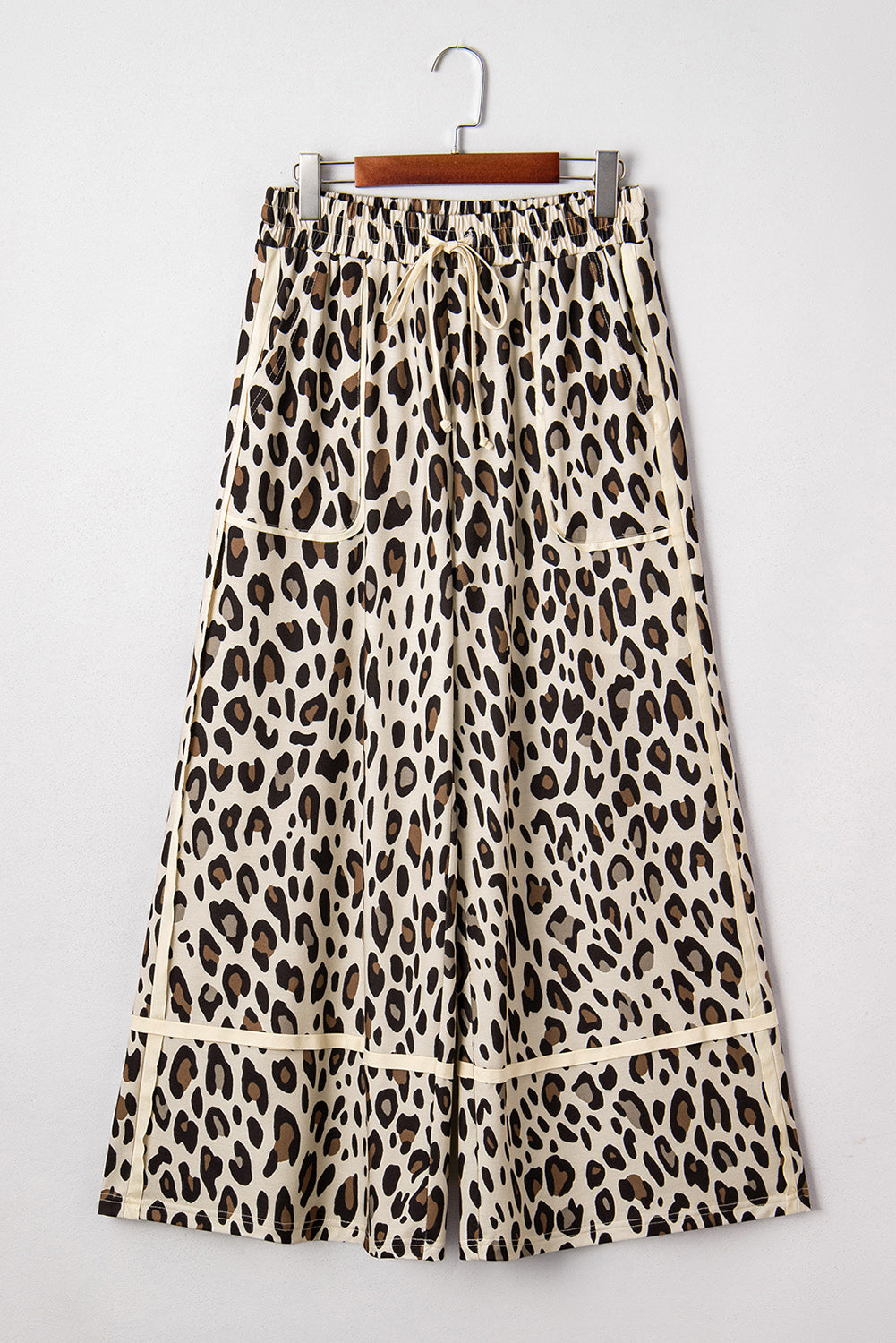 Wild Side Leopard Wide Leg Pants