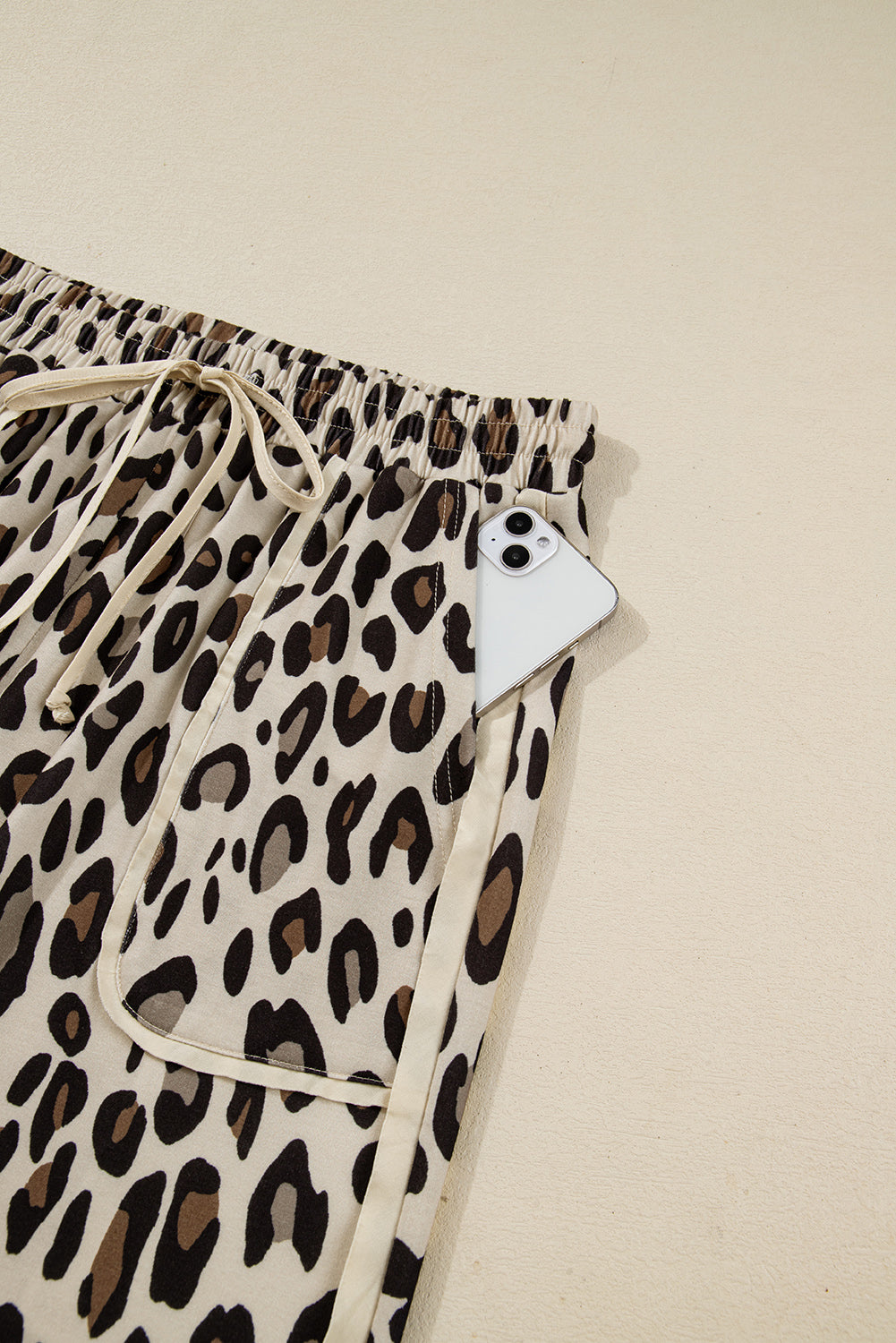 Wild Side Leopard Wide Leg Pants