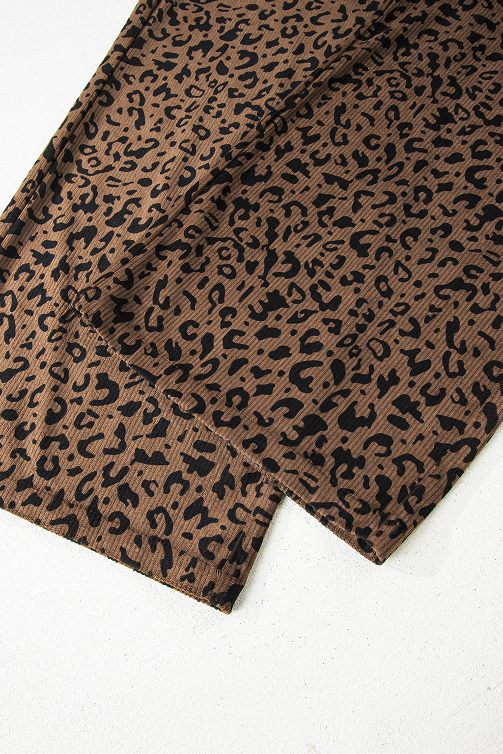 Leopard Wide Leg Pants