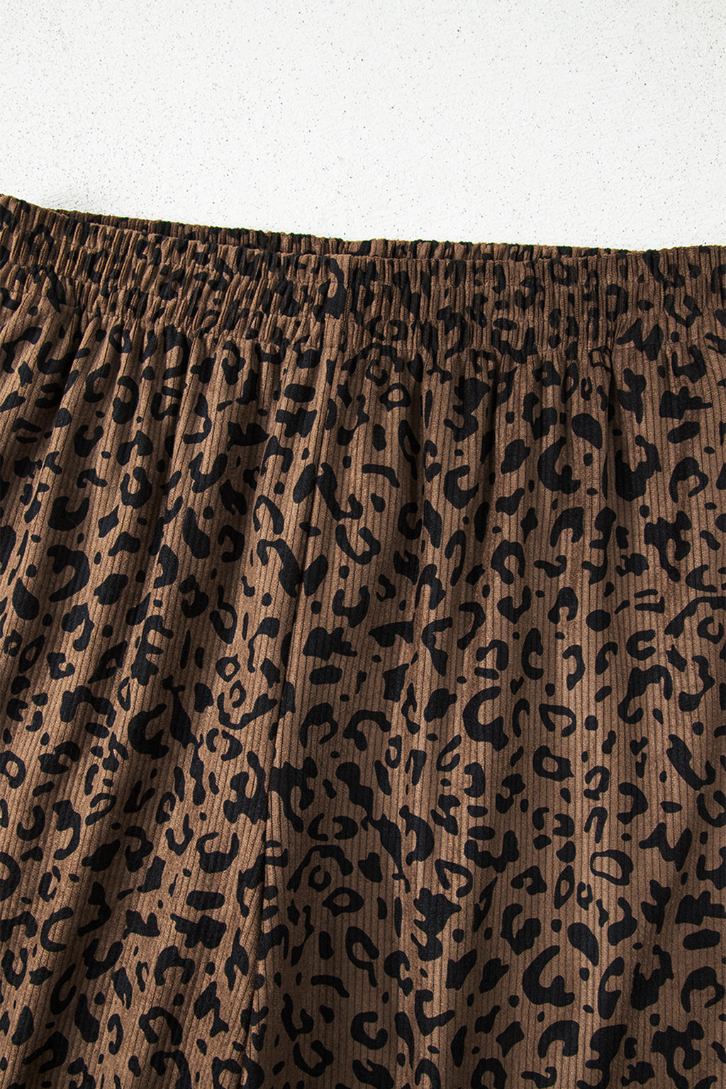 Leopard Wide Leg Pants