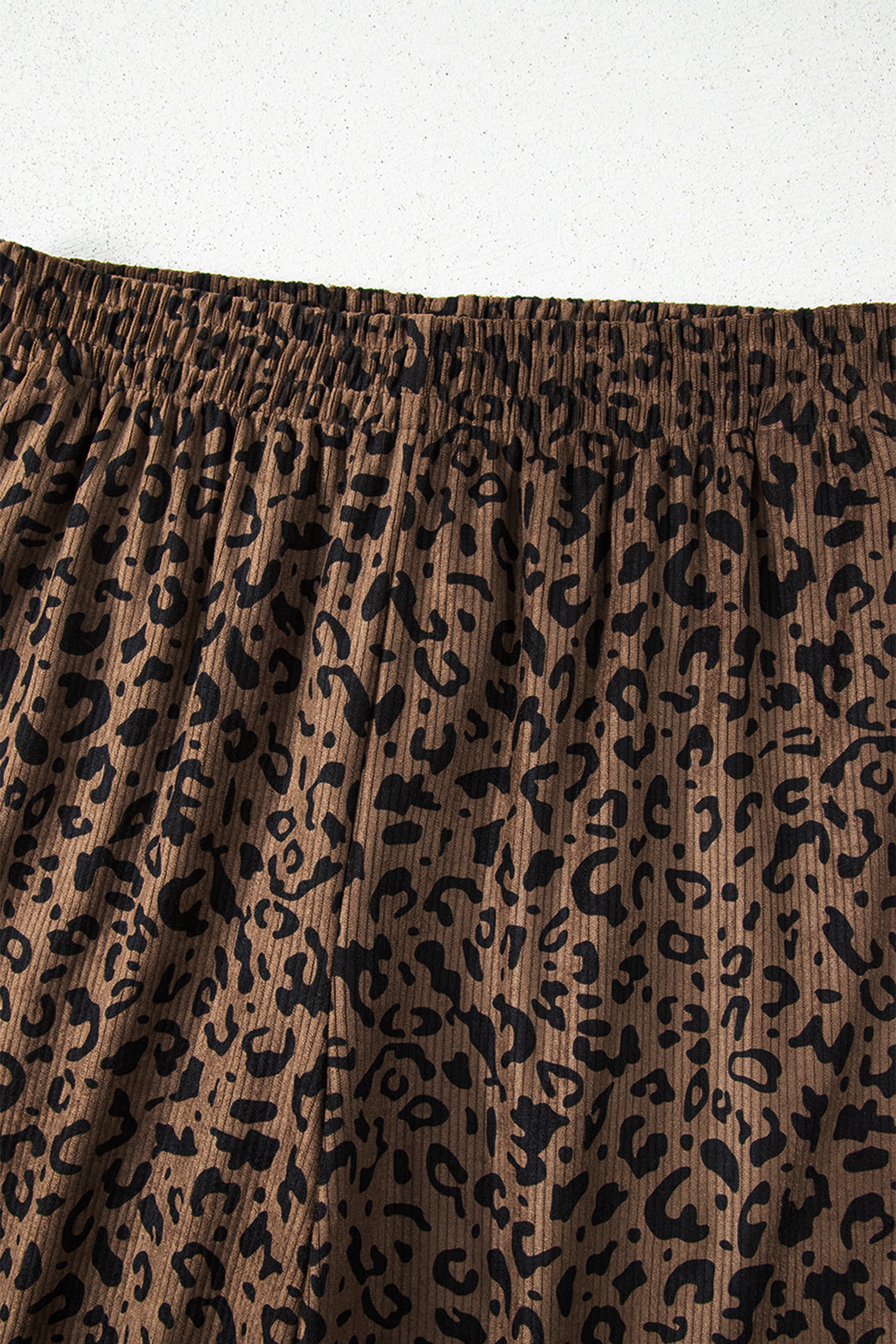Leopard Wide Leg Pants