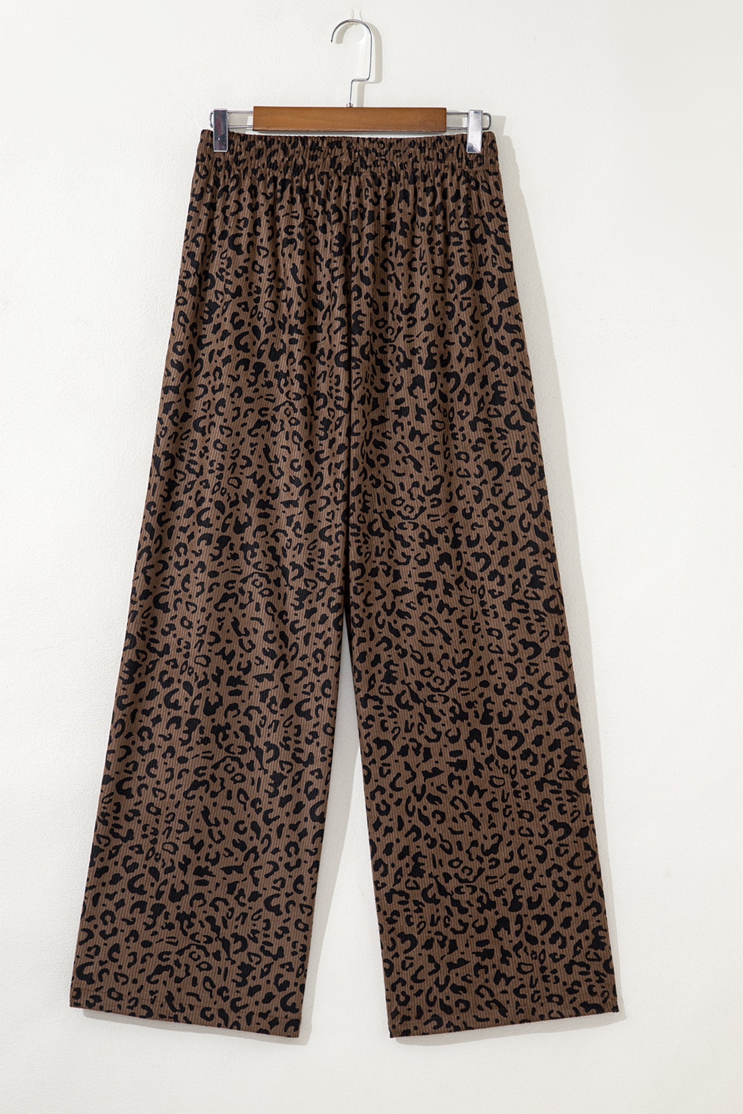 Leopard Wide Leg Pants