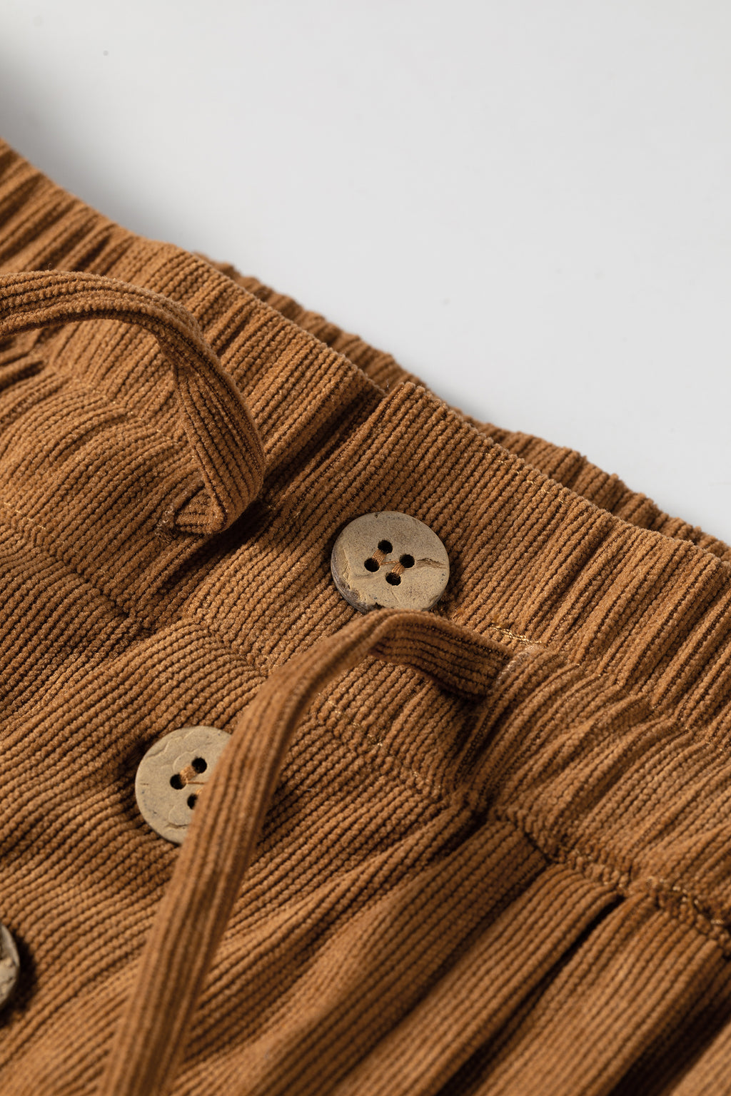 Thai Curry Button Front Wide Leg Pants