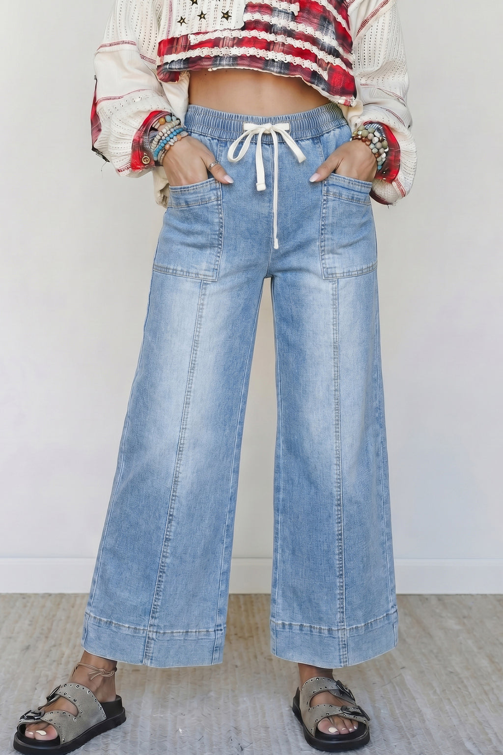 Harbor Breeze Wide Leg Jeans